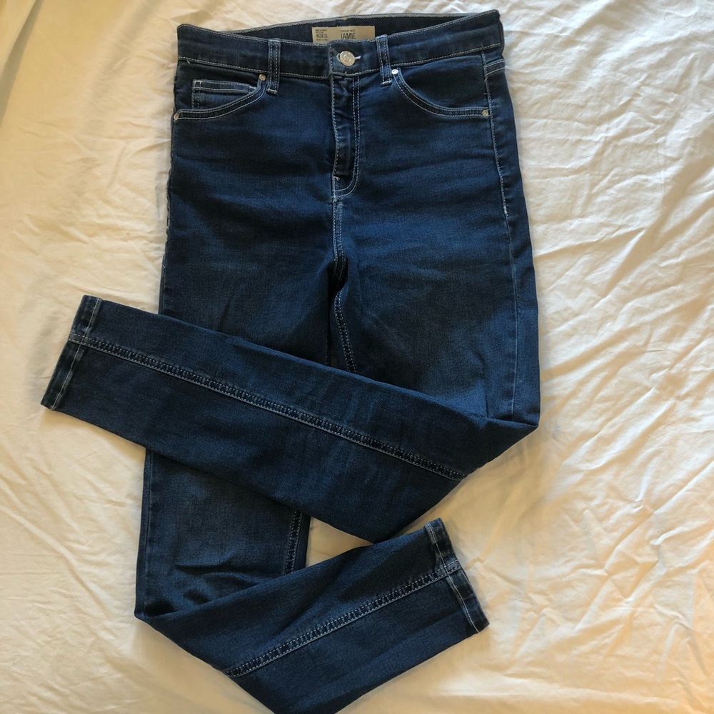 Topshop Moto Jamie jeans size 28 length 30